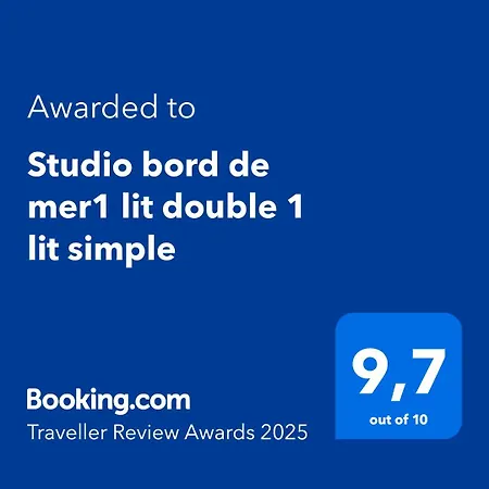 Bord De Mer1 Lit Double 1 Lit Simple *